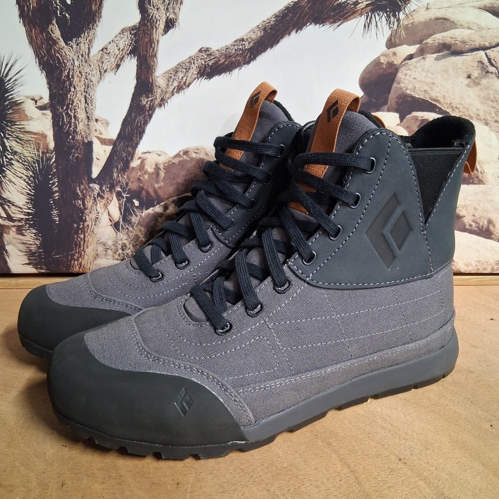 Black Diamond Mission LT Approach Shoes Mens 9.5 Womens 11 Gray Mid Boots